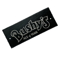 SLATE - BUSHYS WALL PLAQUE MG 959